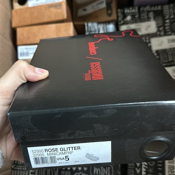 Mini Melissa rose gold Campana Papel Flat - Picture 4 of 4